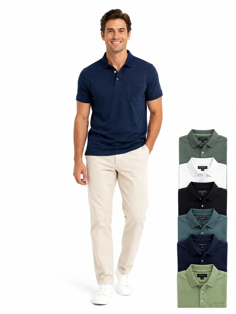 Banana Republic Short-Sleeve Polo Bundle
